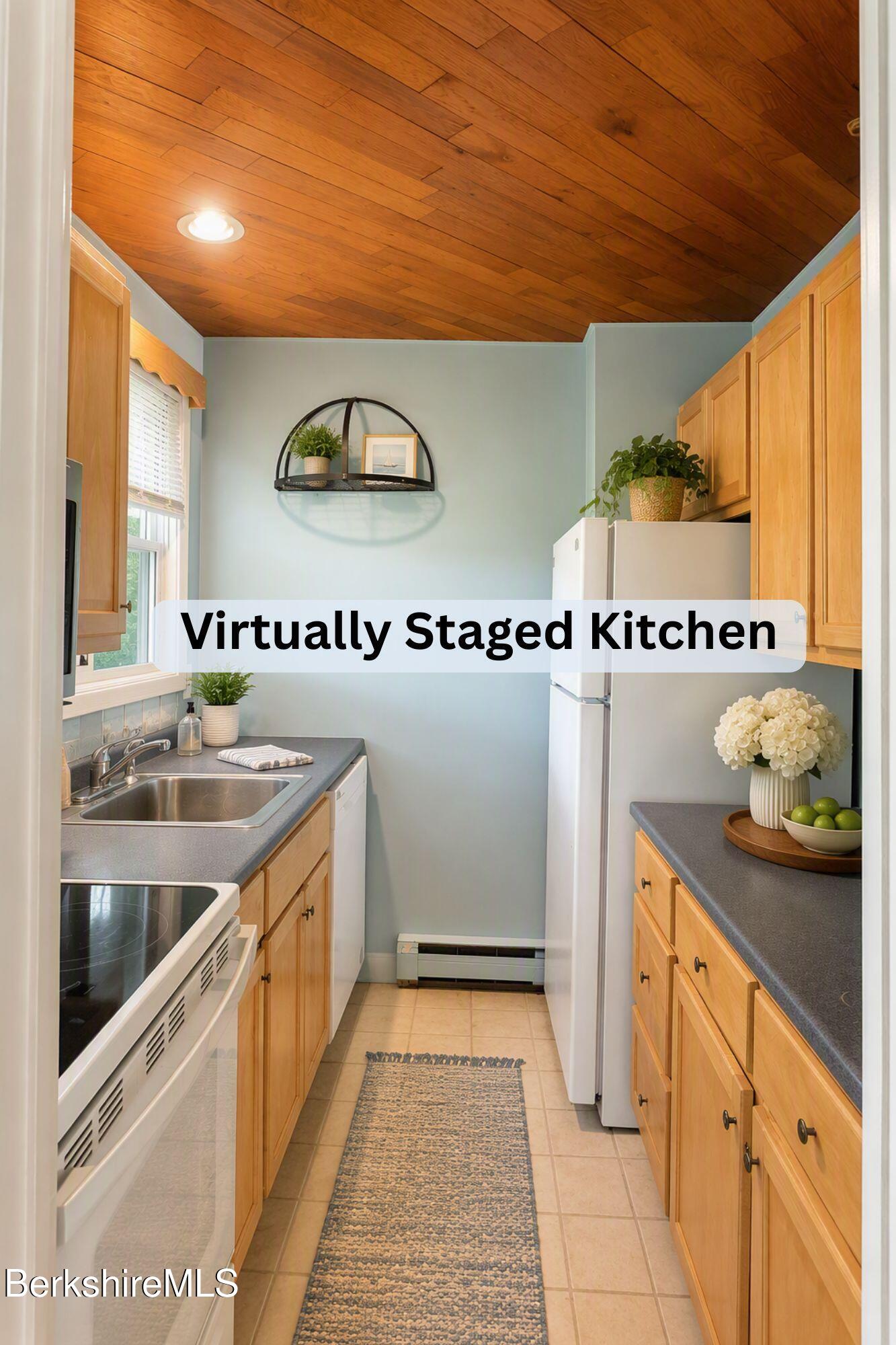 189 Stratton Road, Unit C4 Williamstown, MA 01267 - Photo 13 of 33 Virtually Staged Kitchen