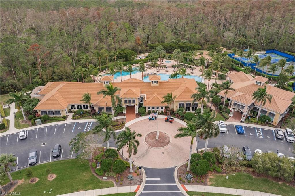 11041 Castlereagh Street Fort Myers, FL 33913 - Photo 38 of 49 an aerial view of a house with a garden and lake view