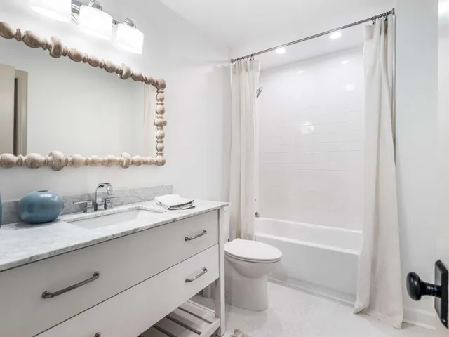 a view of a backyard with a garden