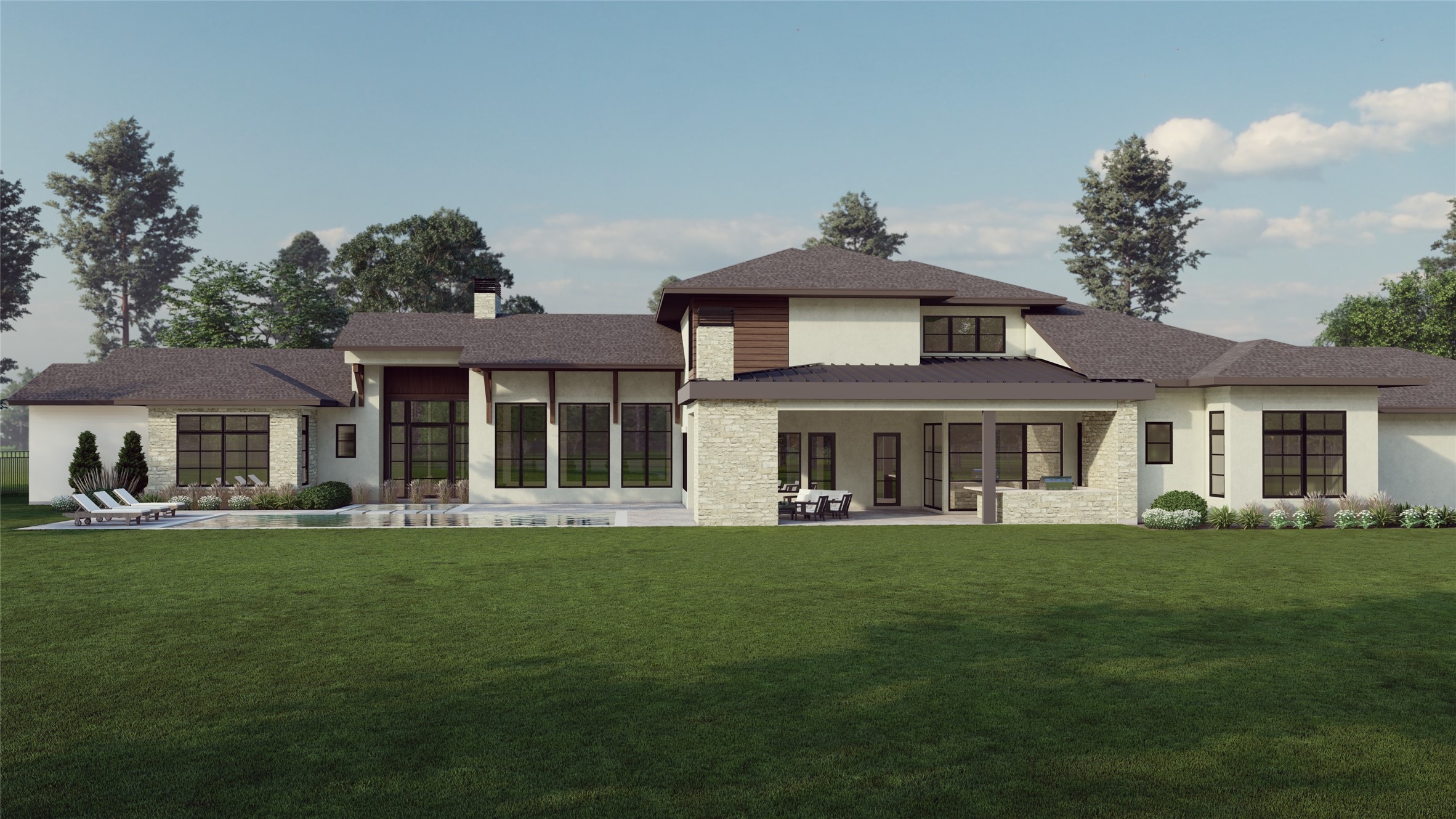 2512 Harper Cliff Hockley, TX 77447 - Photo 16 of 17 a front view of a house with a garden