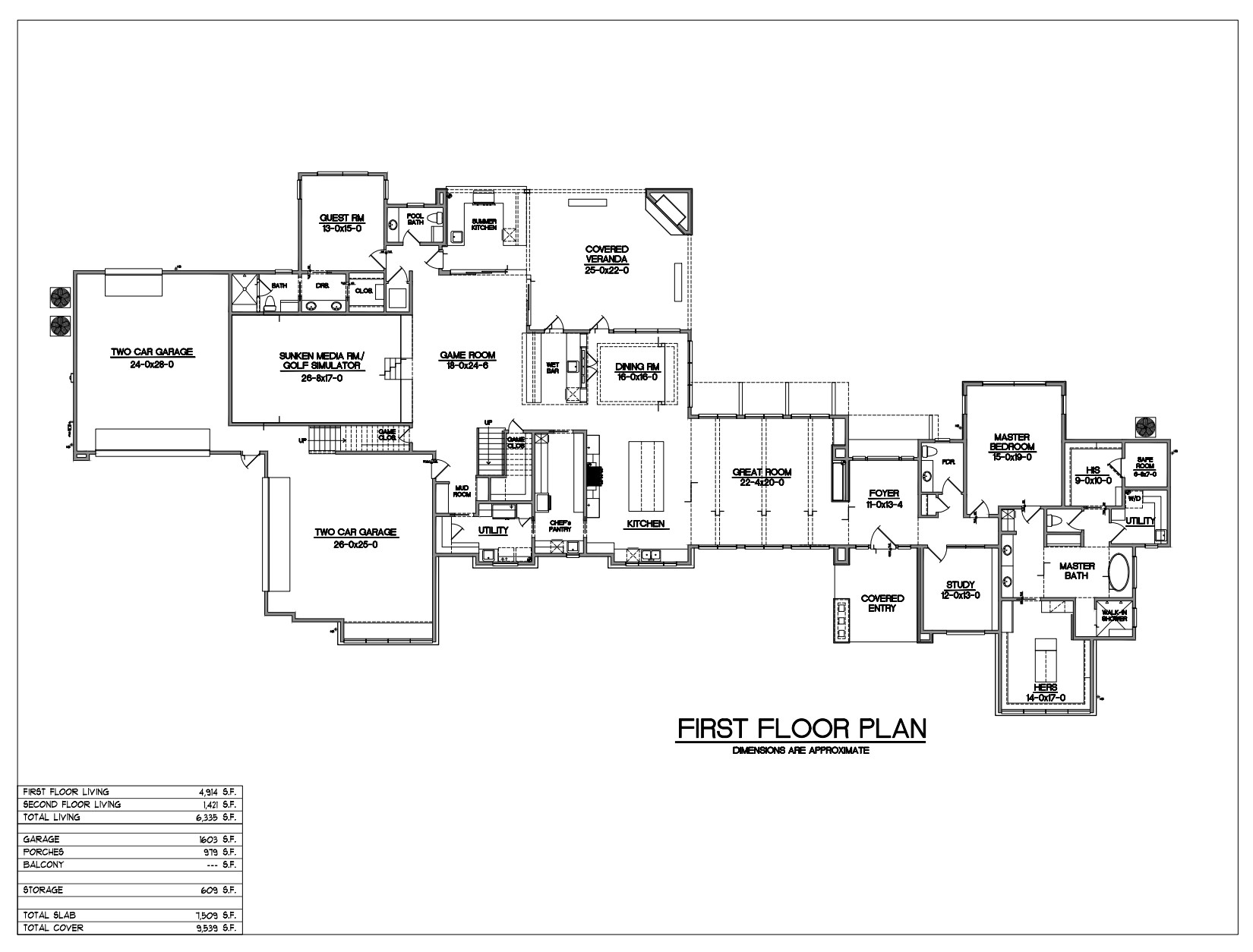 2512 Harper Cliff Hockley, TX 77447 - Photo 3 of 17 a picture of a floor plan