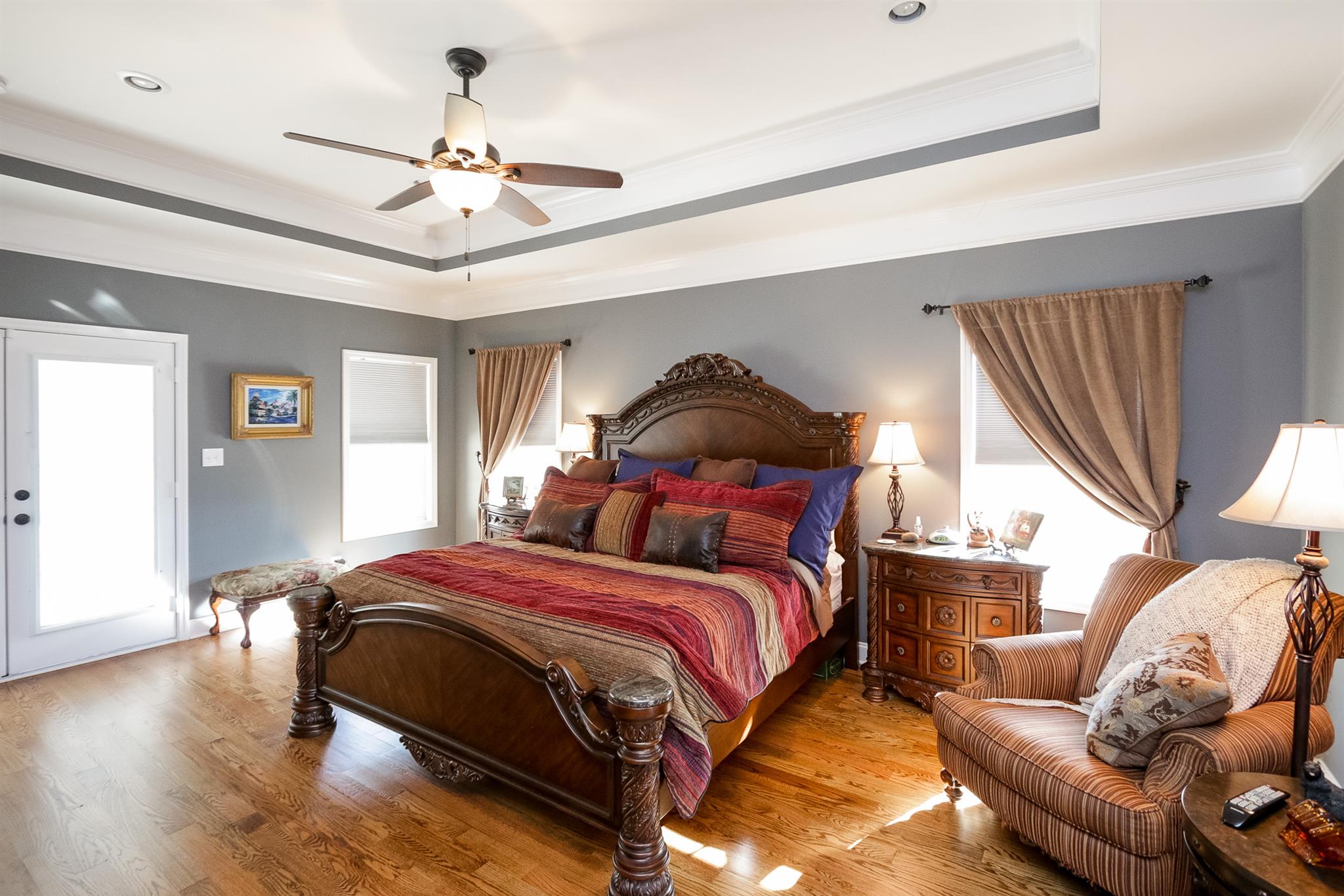 1069 Northern Road Mount Juliet, TN 37122 - Photo 12 of 30 a bedroom with a bed couch and window