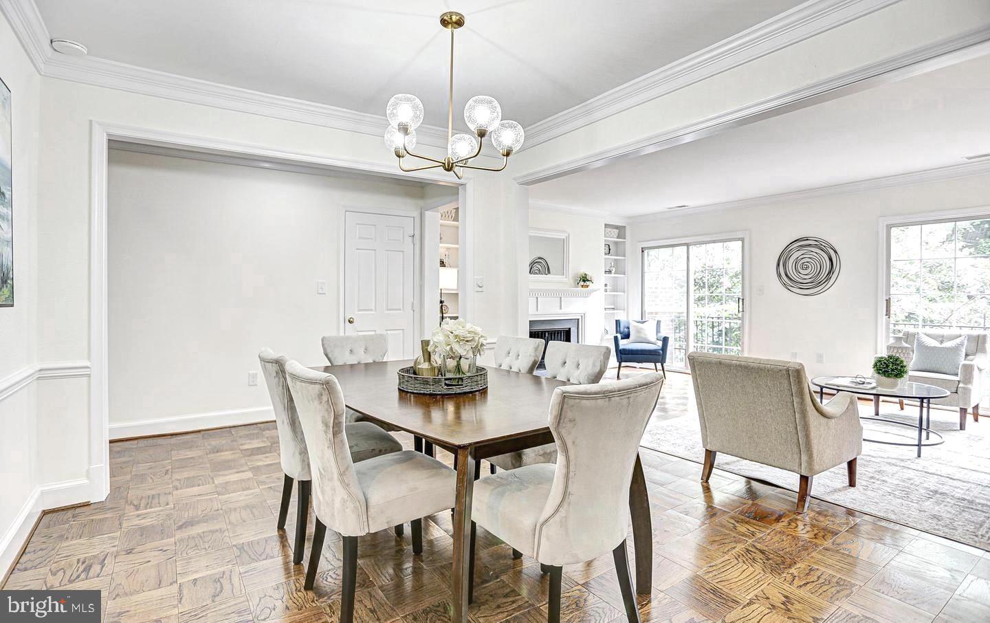 3251 Sutton Place Northwest, Unit B Washington, DC 20016 - Photo 11 of 34 Dining Room