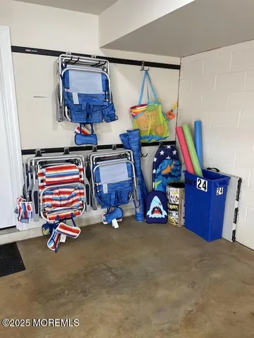 a view of car garage