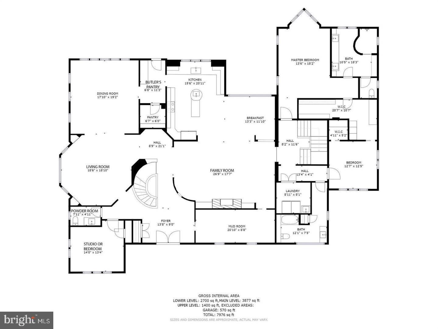 10107 Gary Road Potomac, MD 20854 - Photo 59 of 62 Main Level Floor Plan