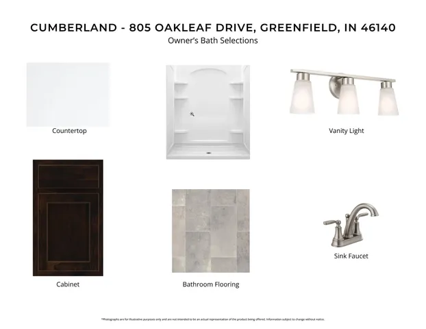 $349,990 | 805 Oakleaf Drive, Greenfield, IN 46140