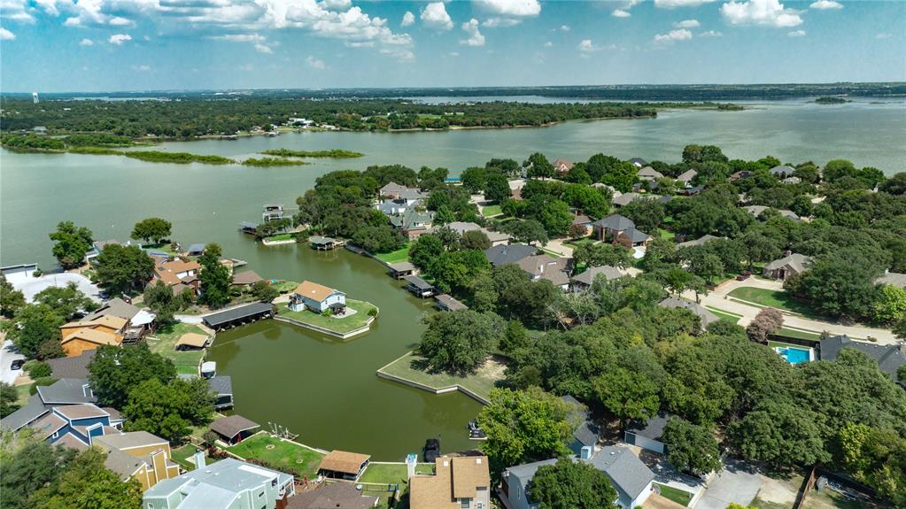 504 Harbor Drive South Azle, TX 76020 - Photo 16 of 25 an aerial view of a houses with outdoor space