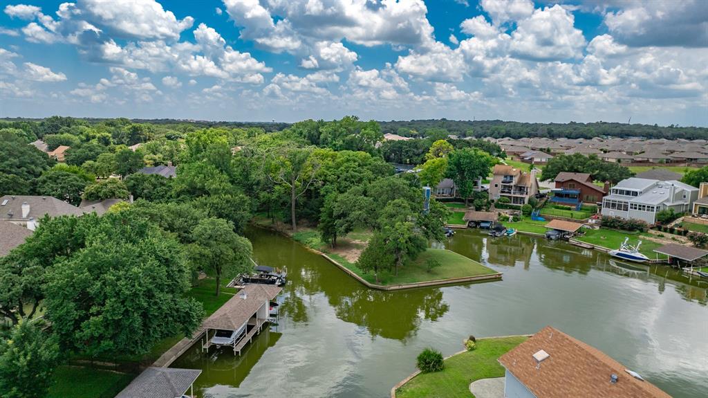 504 Harbor Drive South Azle, TX 76020 - Photo 20 of 25 a view of a lake with houses