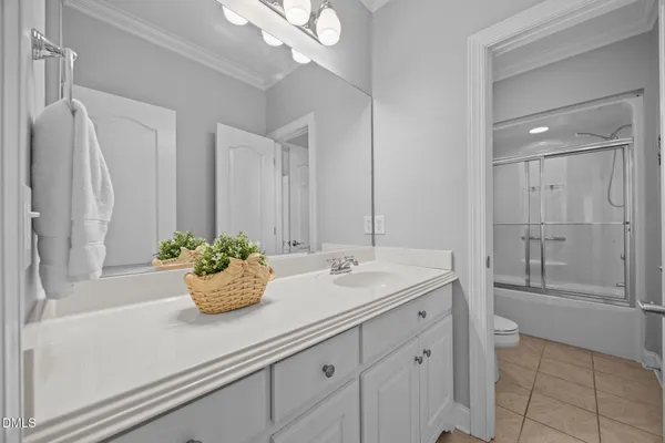 a bathroom with a shower a toilet and a window