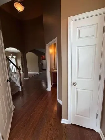 a view of entryway and hall