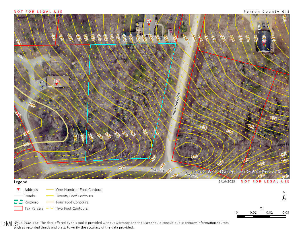 Lot 19 Tara Lane Timberlake, NC 27583 - Photo 7 of 7 aerial with elevation