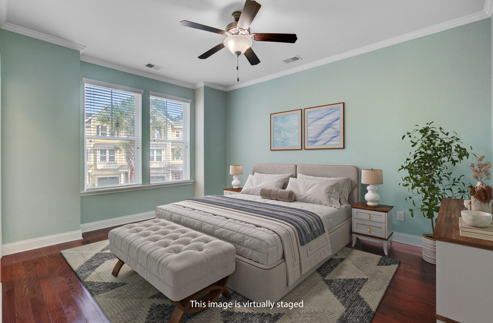 1265 Dingle Road Mount Pleasant, SC 29466 - Photo 12 of 50 Staged - Primary Bedroom (2)