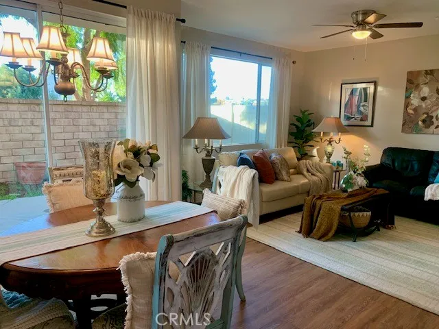 a very nice looking room with a large window