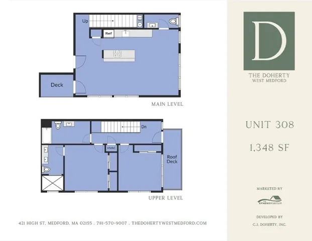 $1,090,000 | 421 High Street, Unit 308, Medford, MA 02155