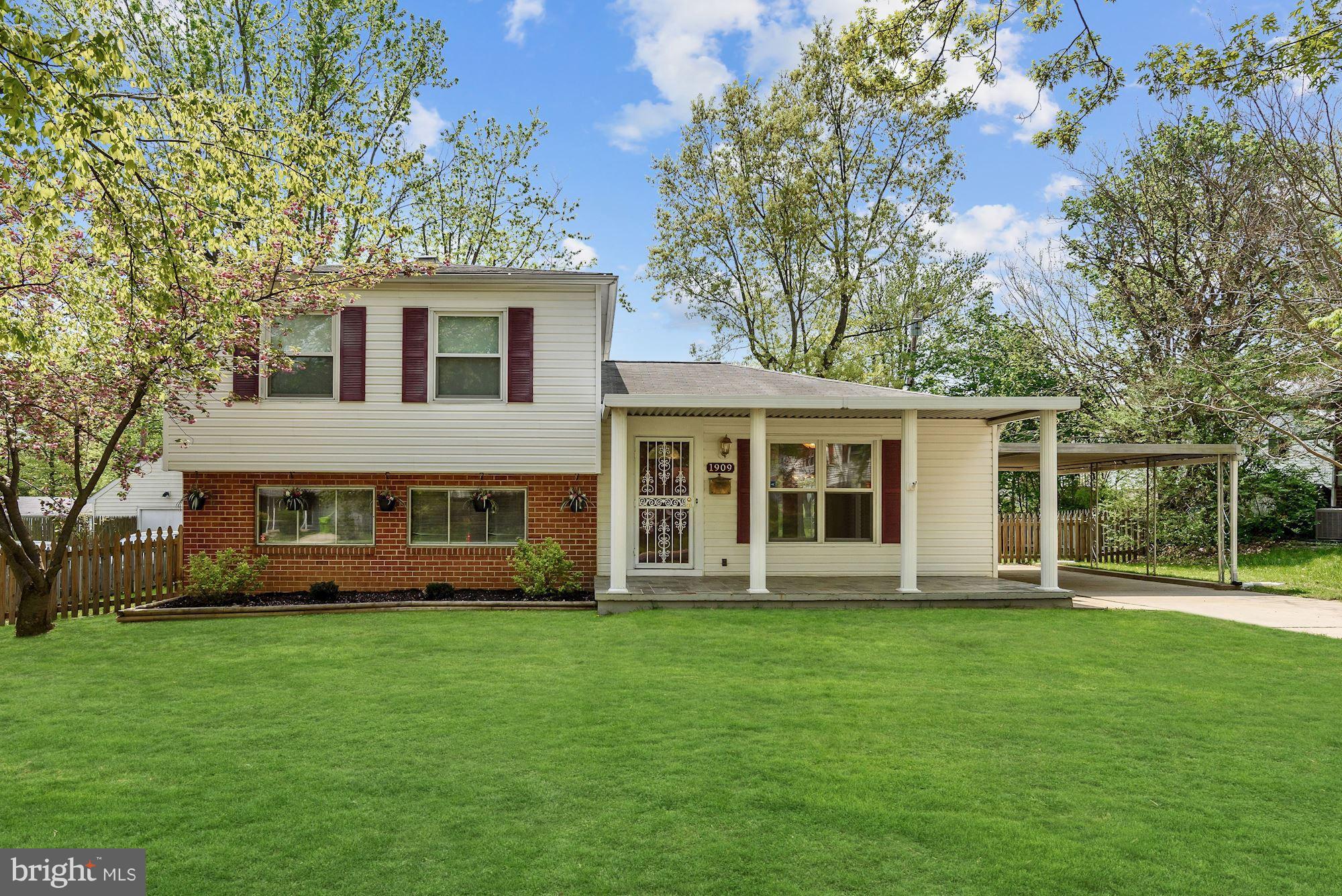 1909 Hanson Road Edgewood, MD 21040 - Photo 1 of 29 a front view of house with a garden