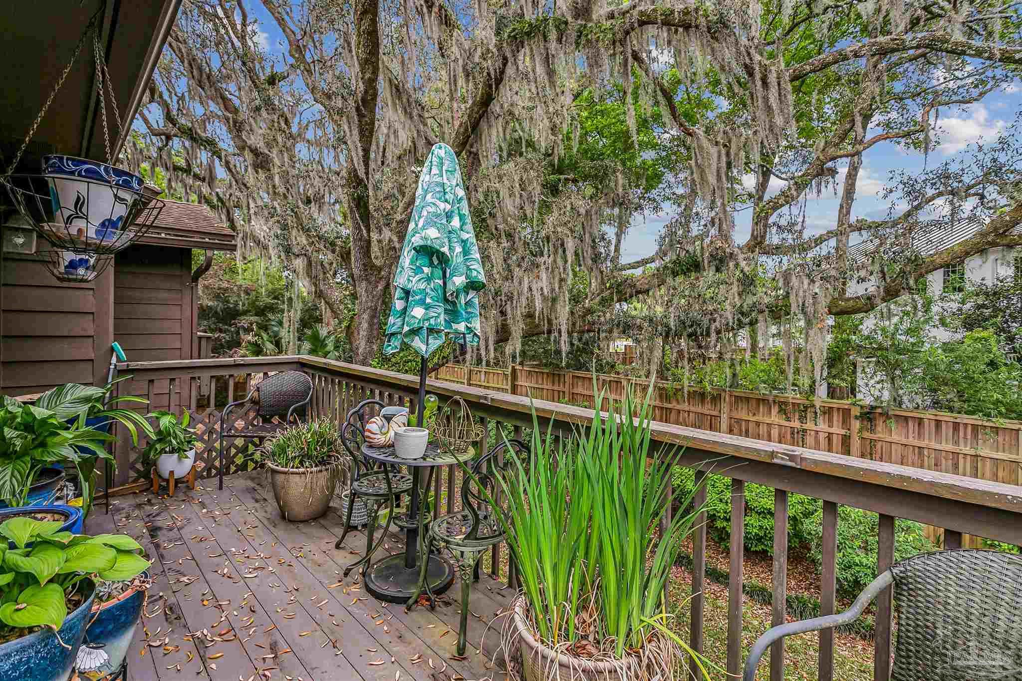 4831 East Olive Road, Unit 2D Pensacola, FL 32514 - Photo 25 of 29 a view of a balcony with lake view