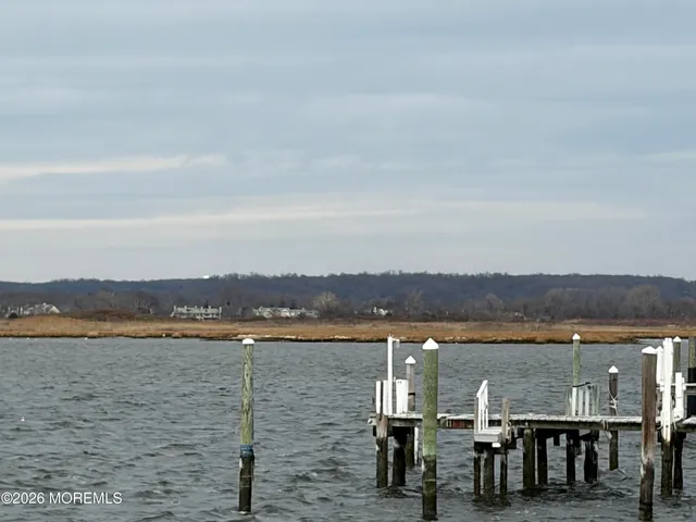 a view of lake with mountain