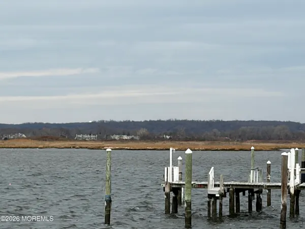 a view of lake with mountain