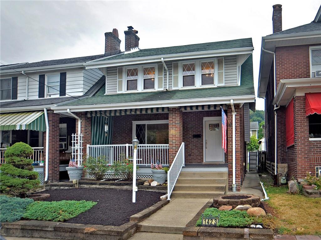 1423 Chislett Street Pittsburgh, PA 15206 - Photo 47 of 47 a front view of a house
