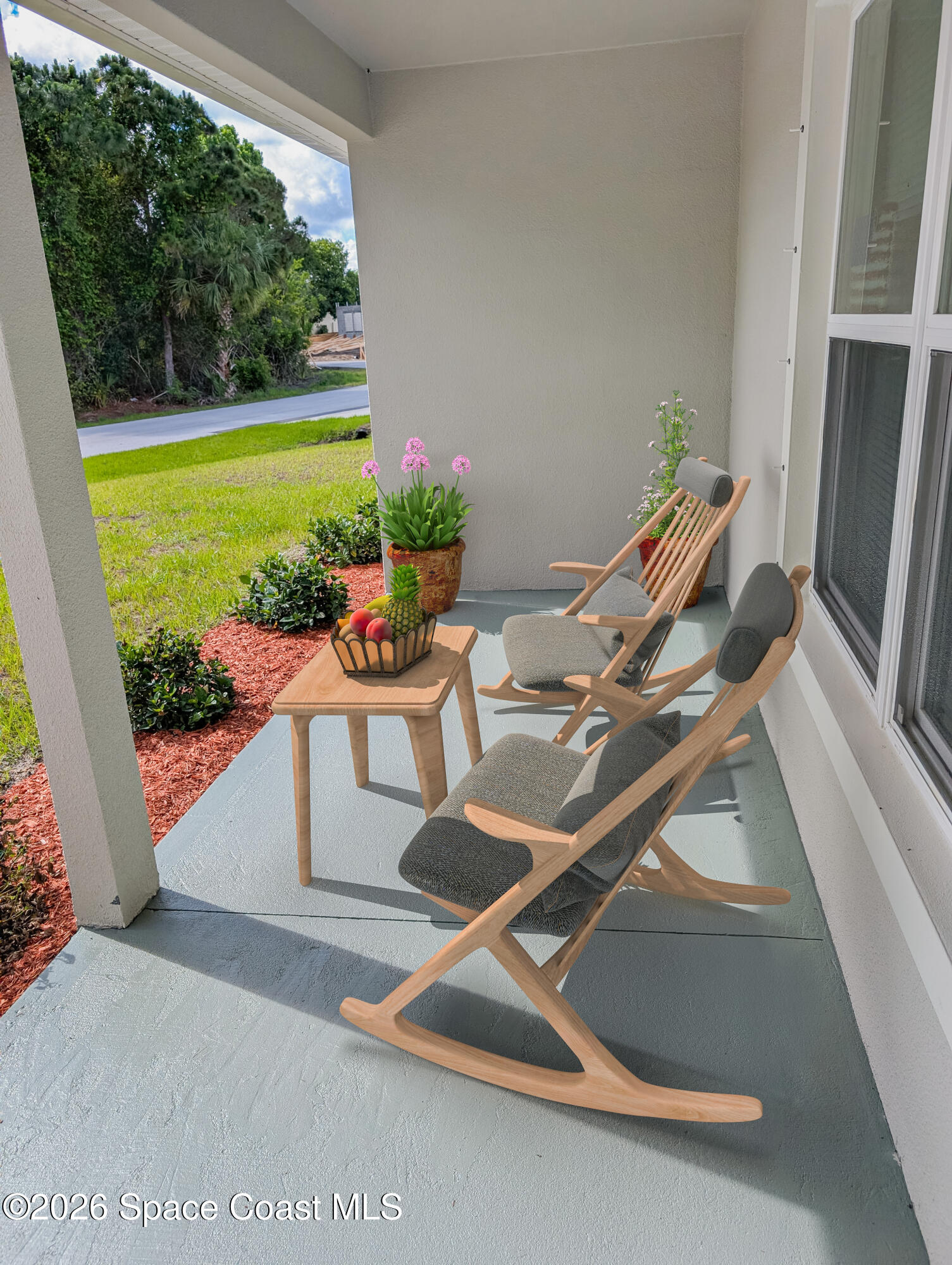 1356 Torgerson Road Southeast Palm Bay, FL 32909 - Photo 33 of 46 Front porch