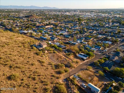 an aerial view of a