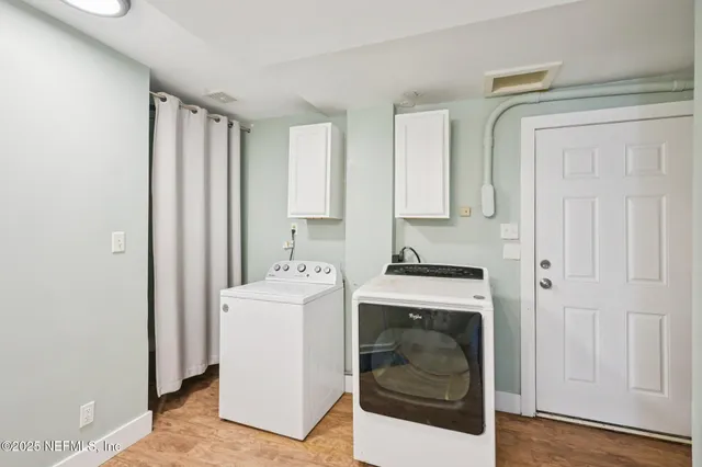 a view of a building with ocean view