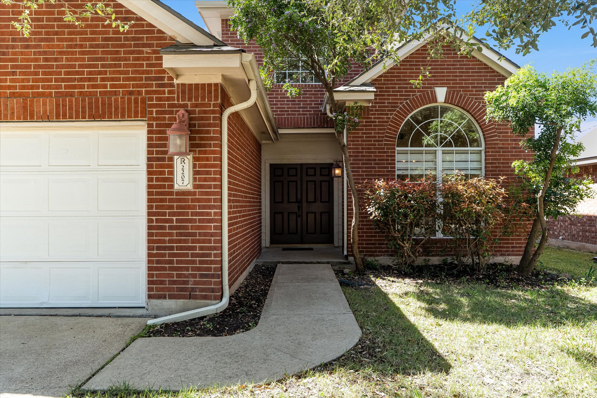 2207 Clover Ridge Drive Cedar Park, TX 78613 - Photo 3 of 25 Front entry sidewalk
