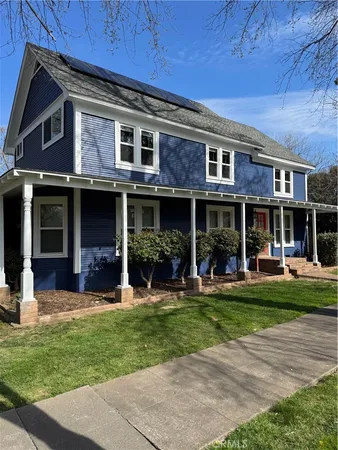 a house with a outdoor space