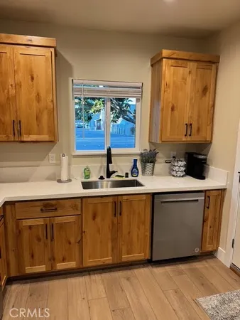 a view of a porch with furniture