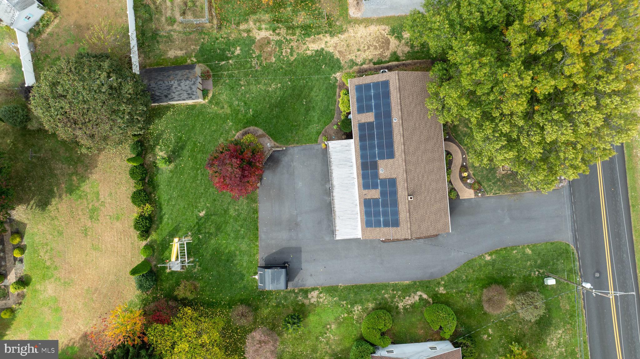 810 Snyder Hill Road Lititz, PA 17543 - Photo 54 of 62 front view of a house with a yard and potted plants