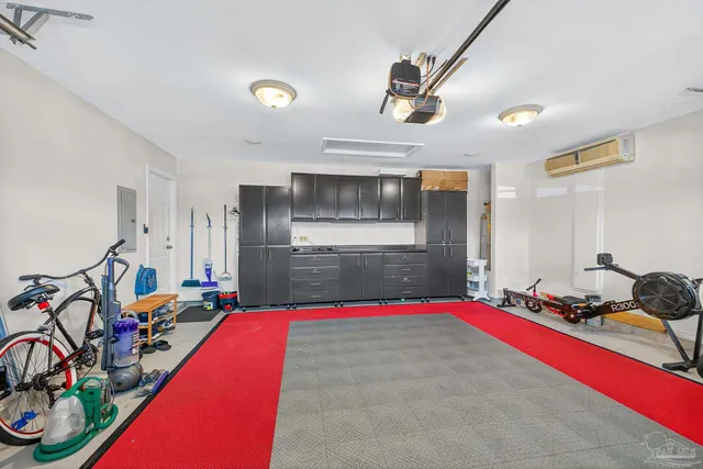 a very nice looking room with a large window