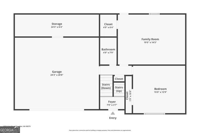 $2,190 | 6864 Amethyst Avenue, Rex, GA 30273