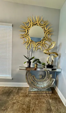 a view of a water heater on the table