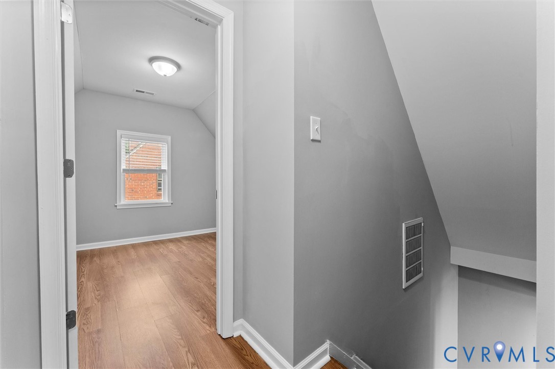 3424 Danbury Road Richmond, VA 23234 - Photo 25 of 37 Hall featuring lofted ceiling and light wood finis