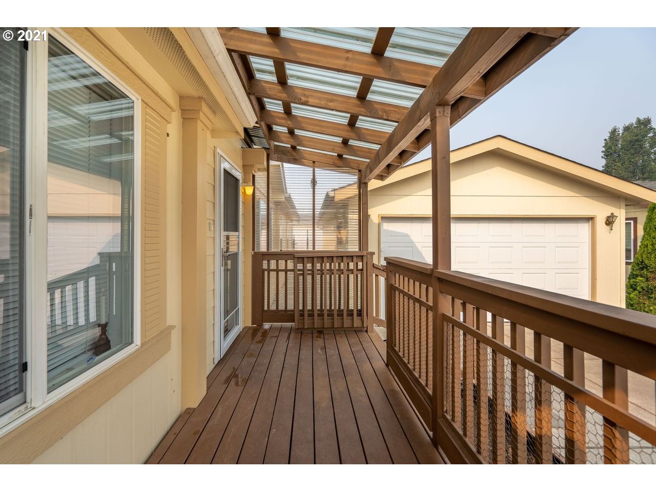 2525 Maia Loop Springfield, OR 97477 - Photo 2 of 27 a view of balcony with wooden floor