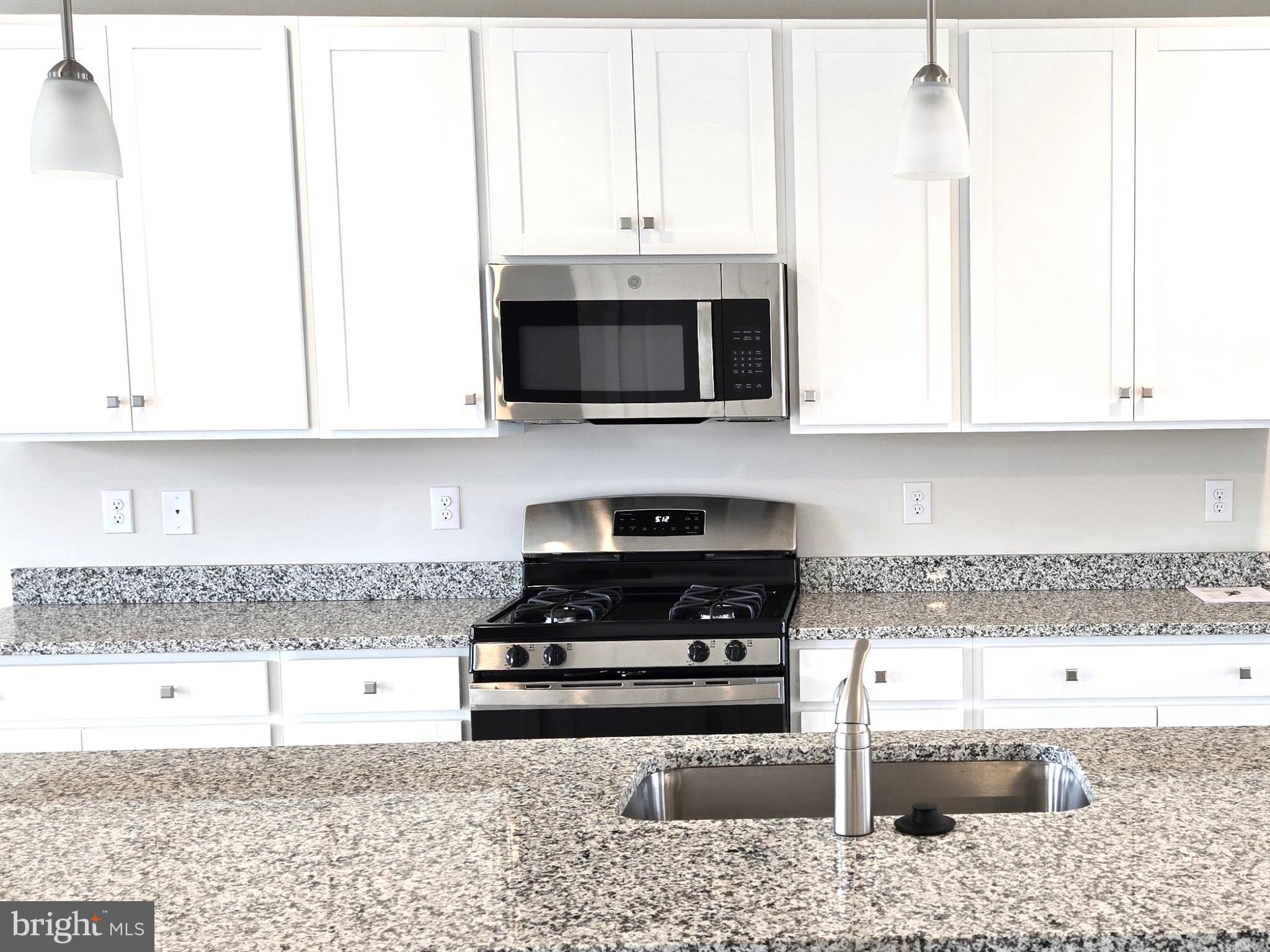 123 Case Road Townsend, DE 19734 - Photo 6 of 22 a kitchen with stainless steel appliances granite countertop a stove a microwave and a sink