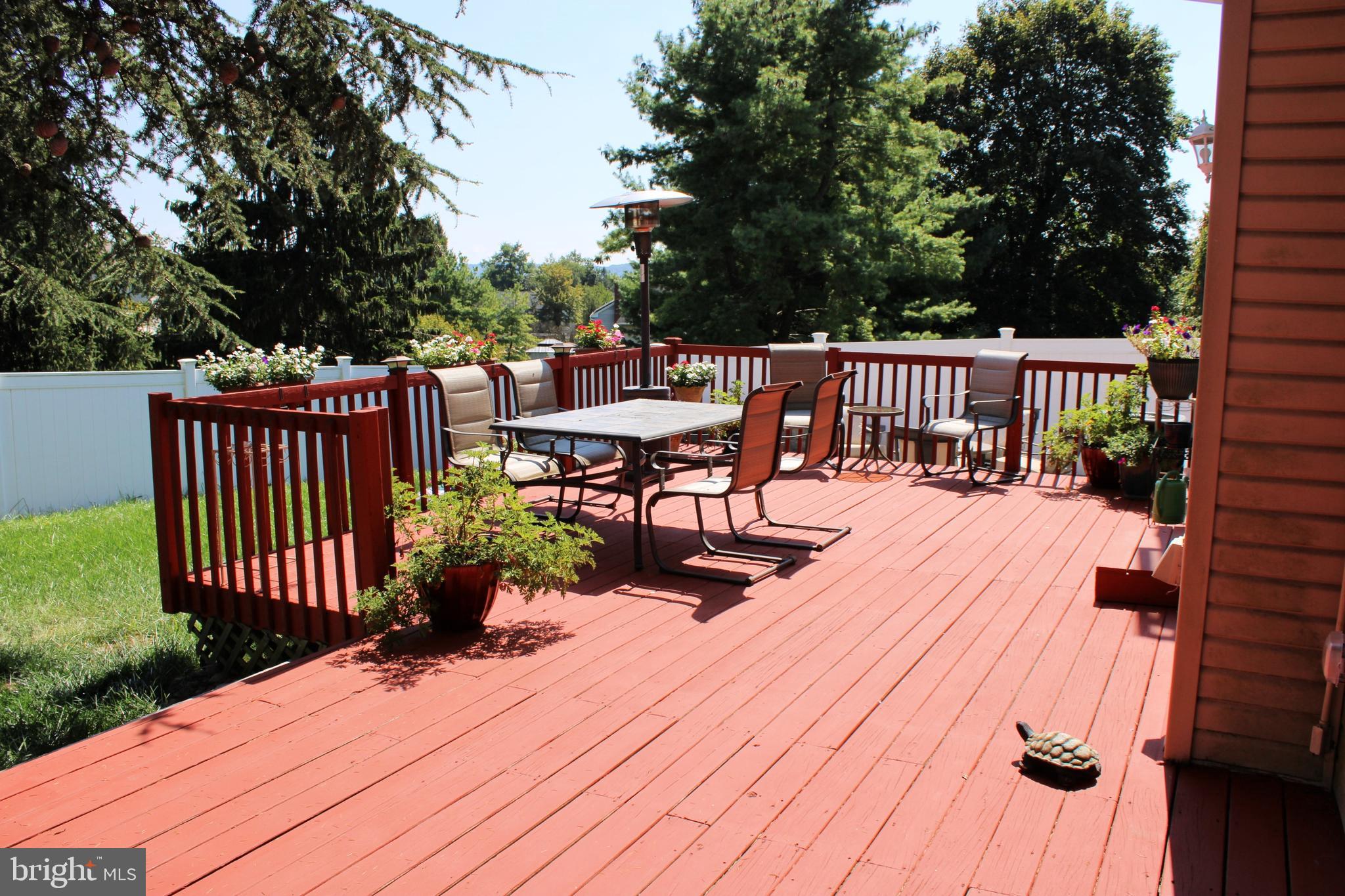 1385 North Brookside Road Allentown, PA 18106 - Photo 16 of 18 a view of a wooden deck with furniture
