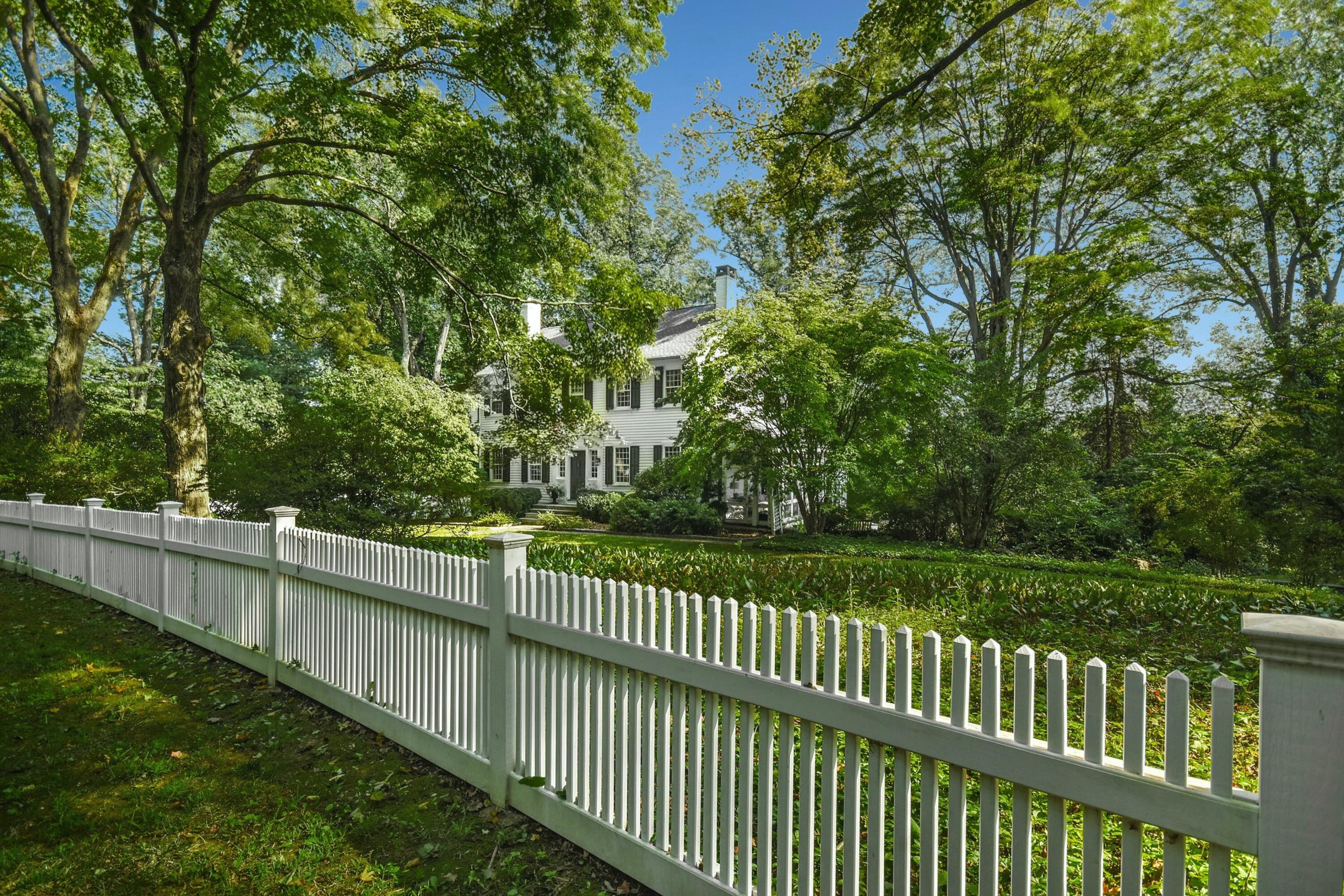162 Marshall Ridge Road New Canaan, CT 06840 - Photo 26 of 29 a view of a deck with a yard