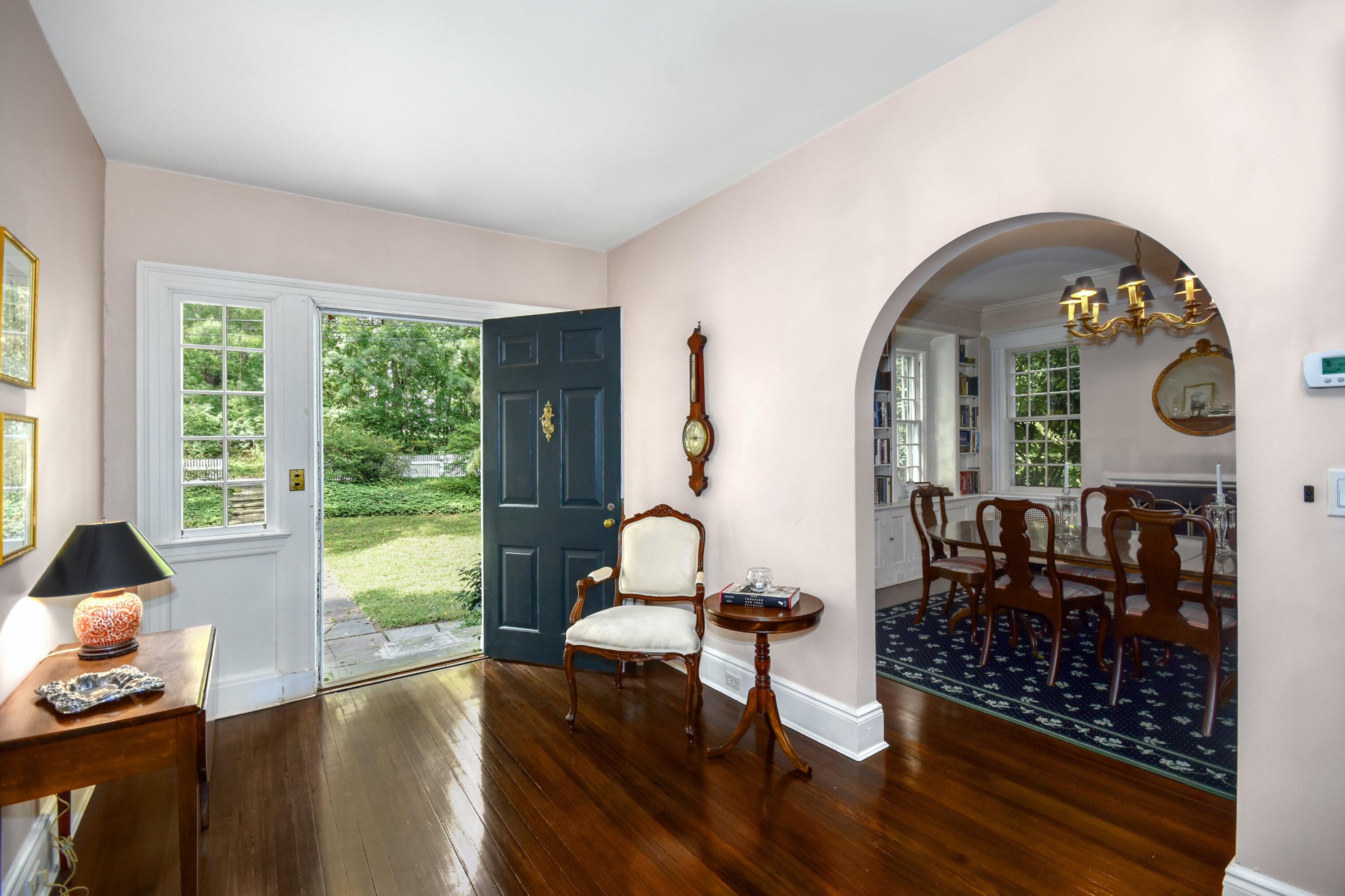 162 Marshall Ridge Road New Canaan, CT 06840 - Photo 5 of 29 a living room with furniture and a large window