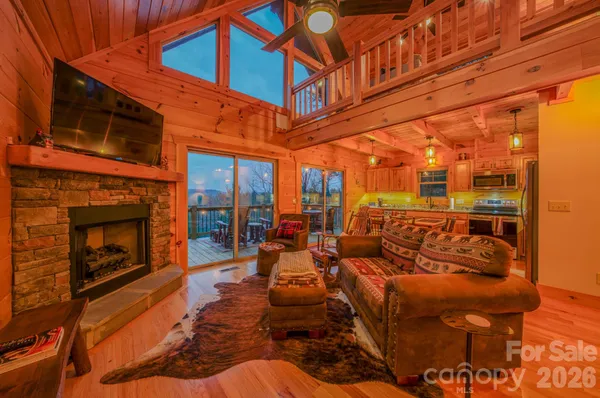 a outdoor living space with patio furniture