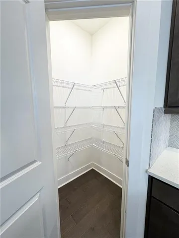 a view of a small space