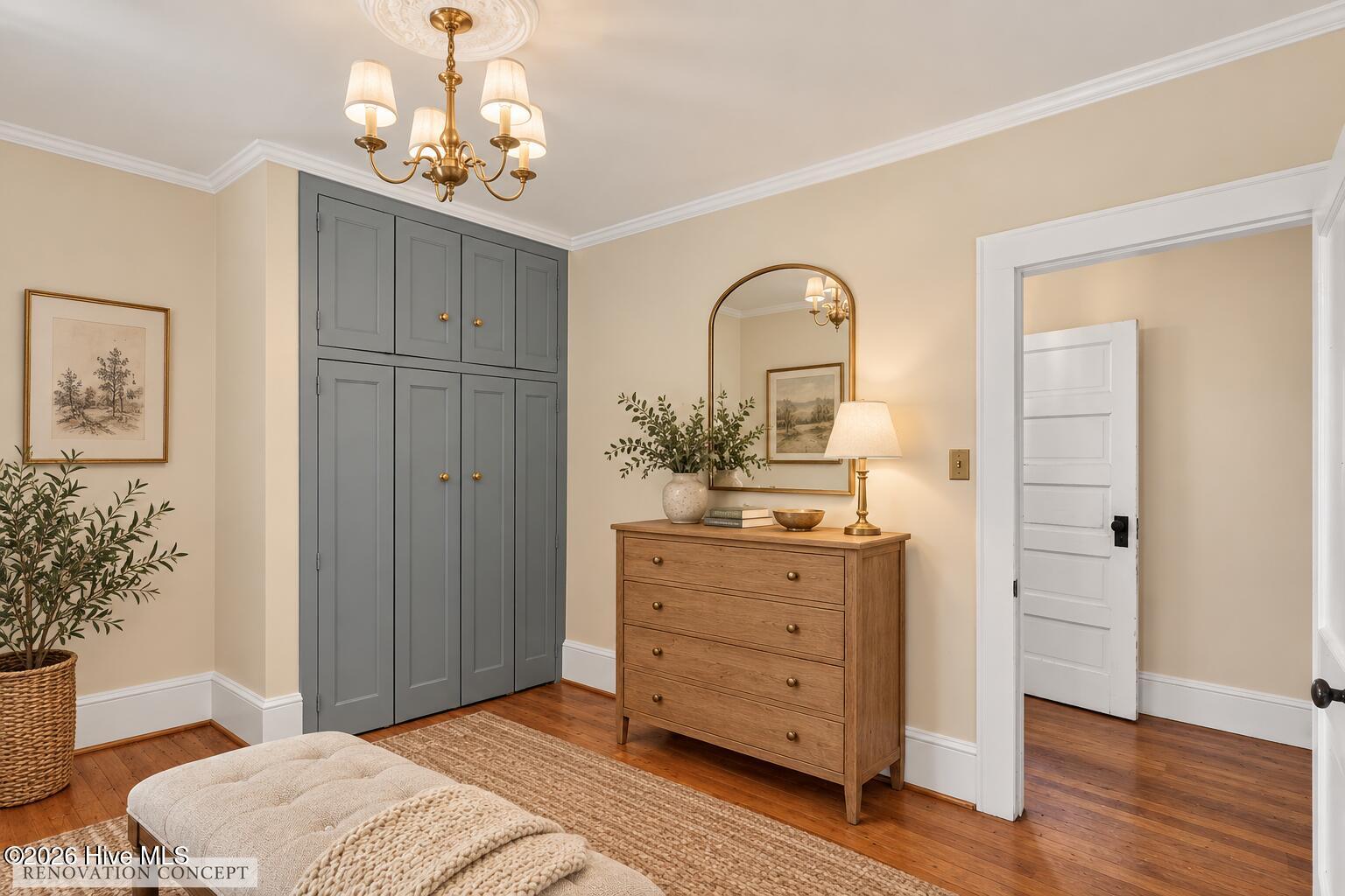 436 Dr Robinson Road Council, NC 28434 - Photo 24 of 54 Virtual Staging AI, Middle Bedroom
