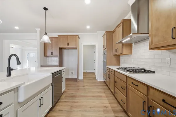 a view of wooden floor