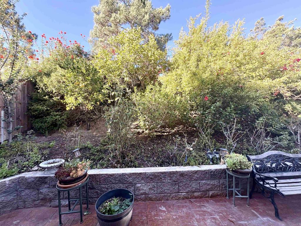 2879 Bear Valley Road Chula Vista, CA 91915 - Photo 54 of 61 a backyard with table and chairs and potted plants