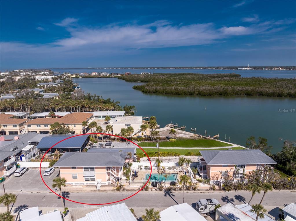 2375 North Beach Road, Unit 2B Englewood, FL 34223 - Photo 44 of 44 a view of a city with an ocean view
