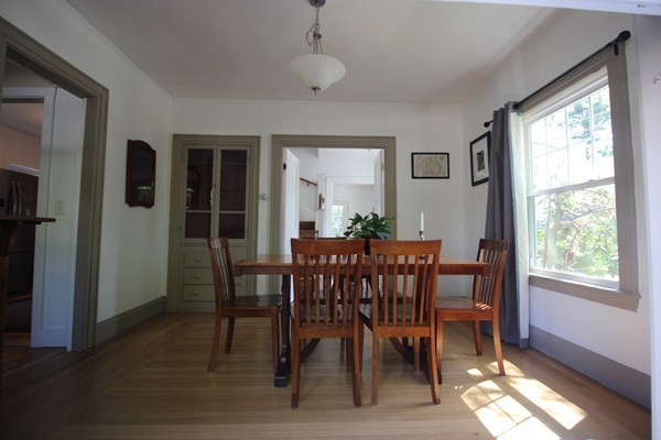 41 Katherine Road Watertown, MA 02472 - Photo 4 of 10 a view of a dining room with furniture window and outside view