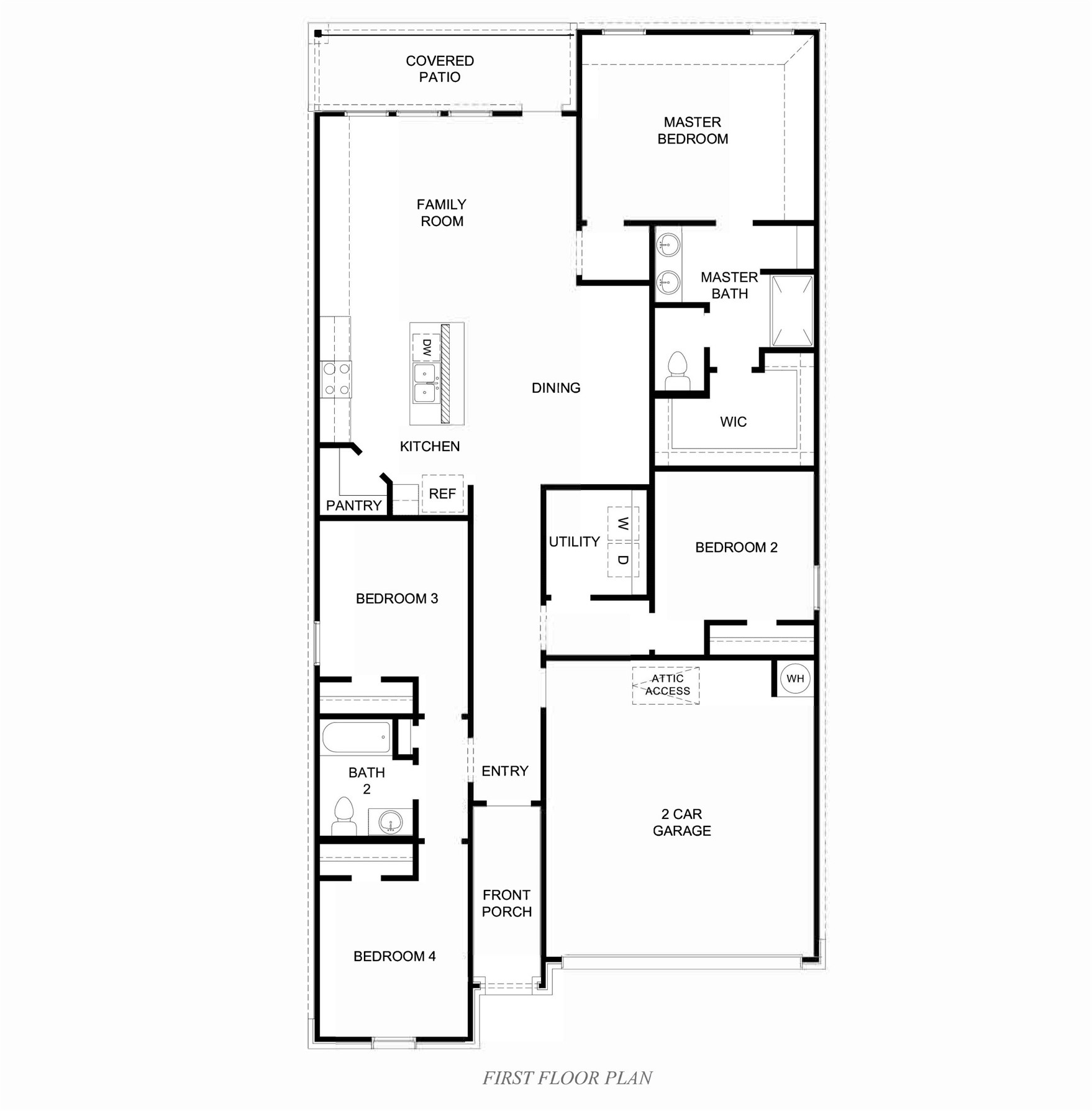 3610 Lanercost Lane Fulshear, TX 77441 - Photo 38 of 38 Easton Floorplan