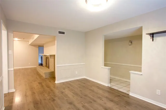 a view of empty room