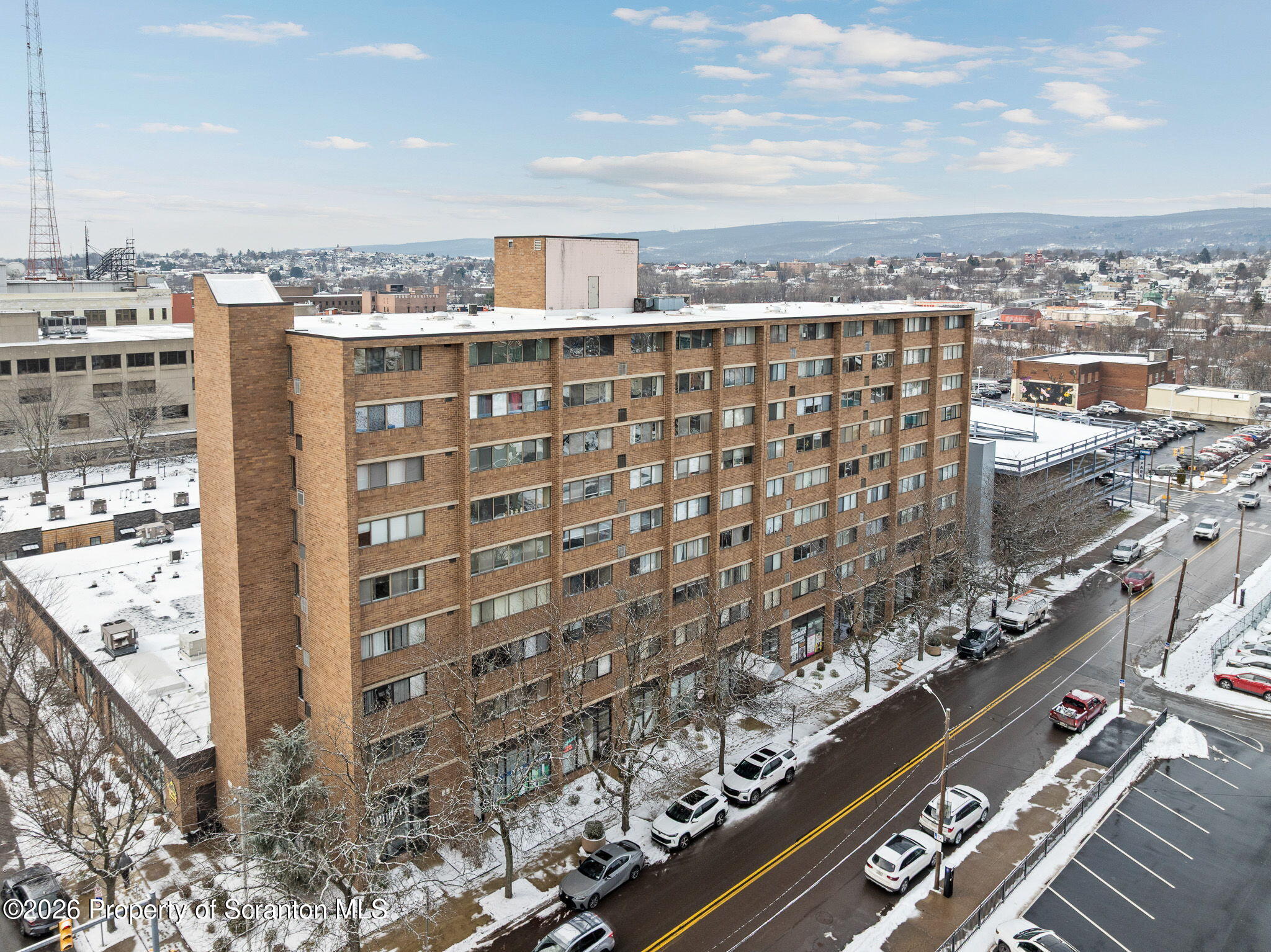 220 Linden Street, Unit 503 Scranton, PA 18503 - Photo 38 of 40 a view of a city with tall buildings
