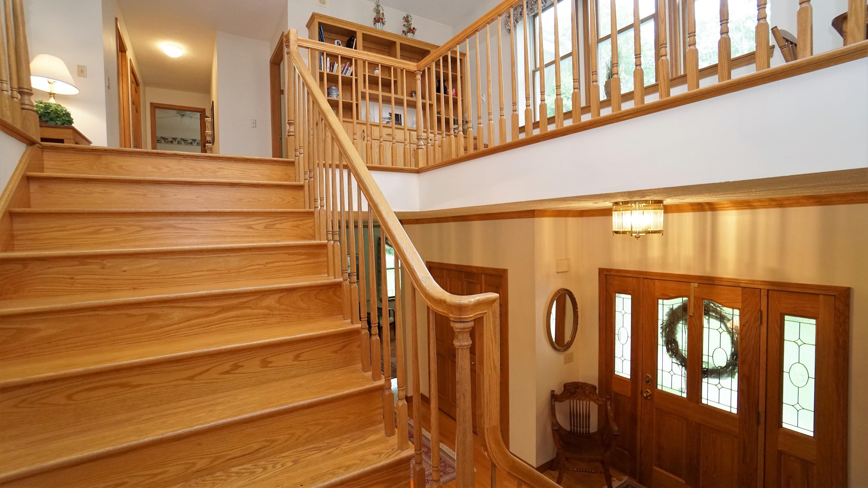 12 Pond Ridge Drive Lewiston, ME 04240 - Photo 34 of 69 Stairs to Sitting Area
